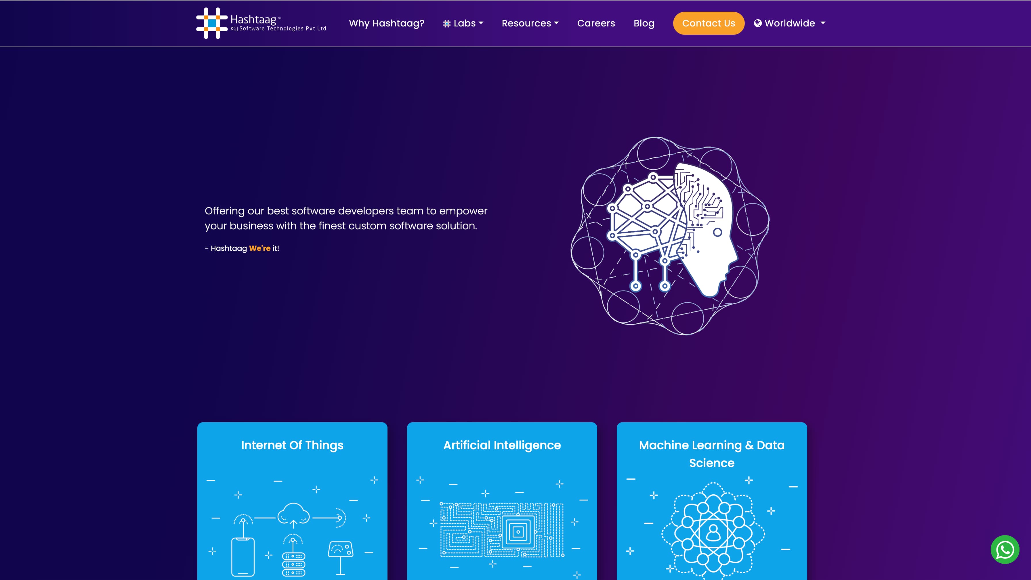 Company Portfolio Website